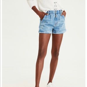 American Eagle DENIM MOM SHORTS